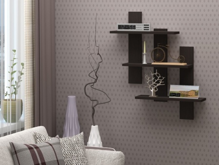 Полка Настенная №2/Разные Цвета