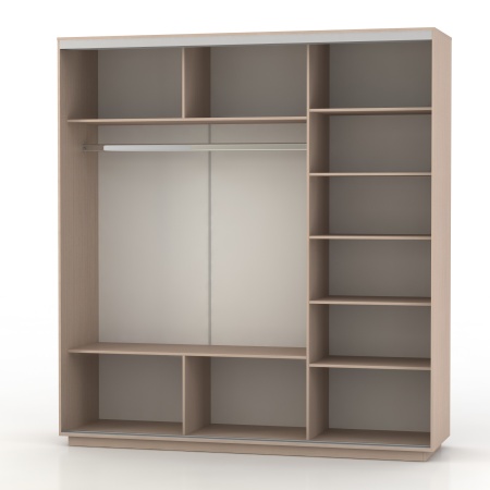 Шкаф-Купе 3-х Створчатый Тиффани Рамир Ш-1800/2100/2200 мм/Разные Цвета и Размеры