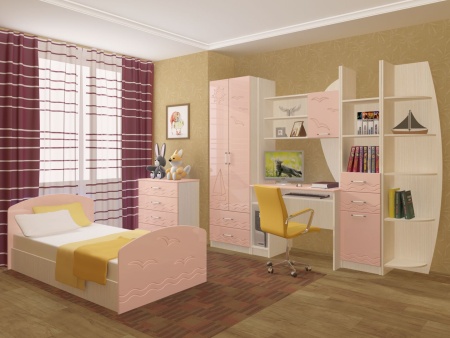 Детский Гарнитур Юниор-2 МДФ/Разные Цвета