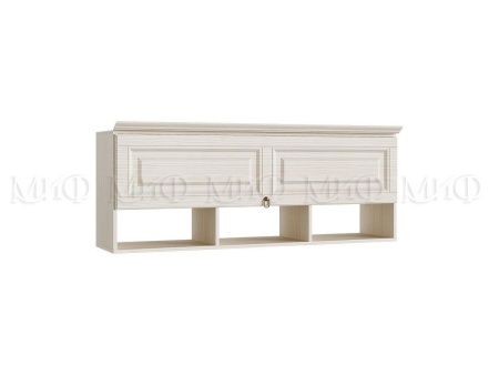 Антресоль Элит-1 МДФ Сандал Светлый (Ш-1400 мм x Г-385 мм х В-555 мм)